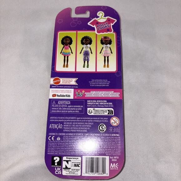 Mattel Polly Pocket Small Fashion Pack Includes Doll And Accessories NEW - Picture 4 of 5